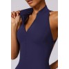 Гладкий комбінізон Leggings Body Crop T-shirt model 52 (Navy) Гладкий комбінізон Leggings Body Crop T-shirt model 52 (Navy)